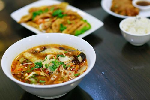 雲南酸辣湯米線 at Hé Shùn Yuán Yunnan Cuisine in Zhubei