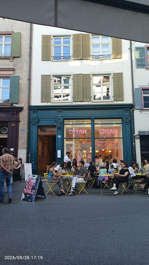 Cream Cakery at Cream Cakery in Basel