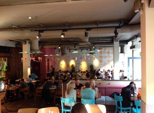 Inside  at Las Iguanas in Newcastle Upon Tyne