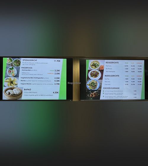 Menu  at Sino-Imbiss in Bremen