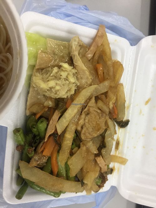 Lunch at Affinity Vegetarian in Kowloon