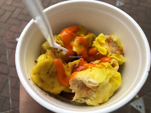 veg shao mai at Affinity Vegetarian in Kowloon