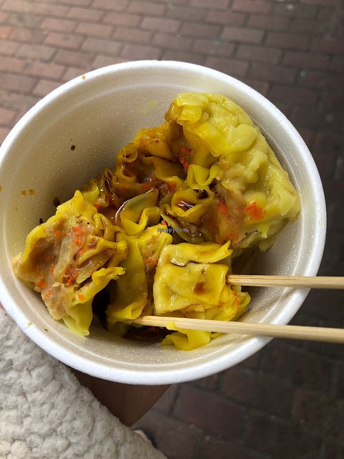 Veg shao mai  at Affinity Vegetarian in Kowloon