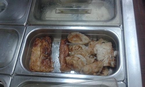 Some food... at Affinity Vegetarian in Kowloon