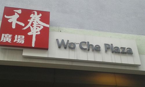 Its in this shopping mall at Tin Chi Vegetarian Food in New Territories