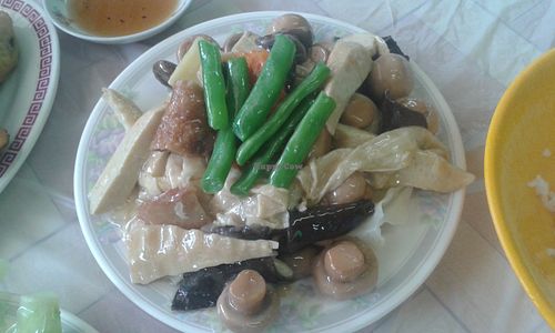 Tofu & assorted veg at Ching Leung Fat Yuen Ching Yan Siu Chok in New Territories