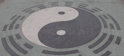 Yin Yang at Ching Chung Koon 青松觀 in New Territories