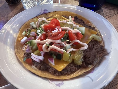 No beef taco  at Viva Tapas y Pintxos in Estepona