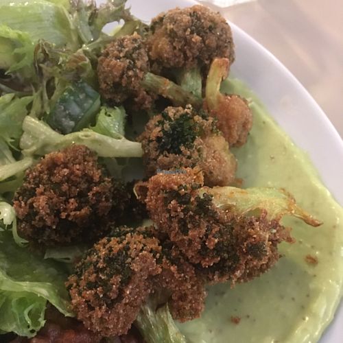 broccoli as you have never tasted before at Roots Kitchen in Turku