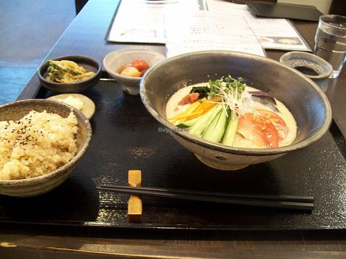 lunch at Lindou in Osaka