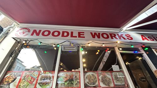 Front entrance  at Noodle Works in Arnhem