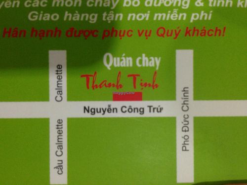 Location at Thanh Tinh in Ho Chi Minh City