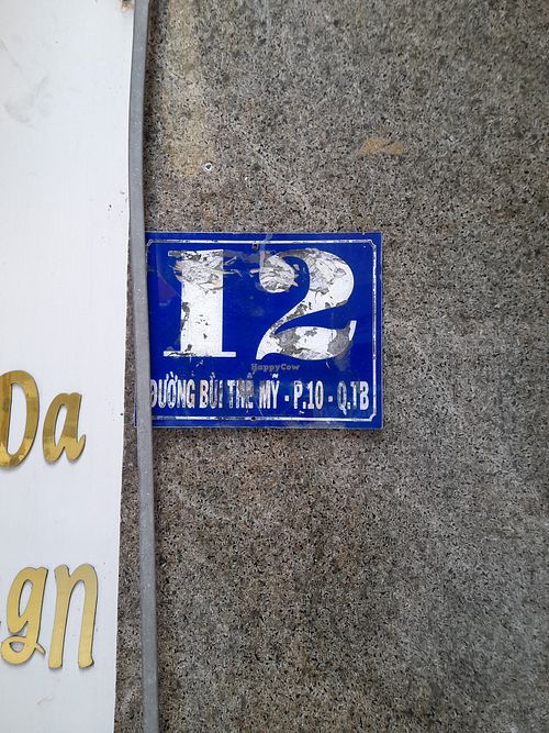 Address at Quán Chay Thiên Thành in Ho Chi Minh City