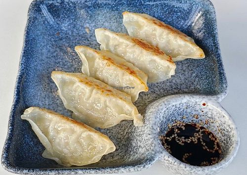 Vegan Gyoza at YUZU RAMEN in Sao Miguel