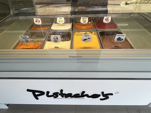 The sorbets are also vegan. 🌱   at Pistacho's el Médano in Tenerife