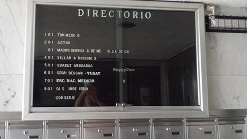 The foyer! at Vegattos in Mexico City