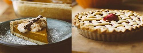 Crust & Pie Rumkin and Strawbarb Pies at Crust and Pie in Guelph