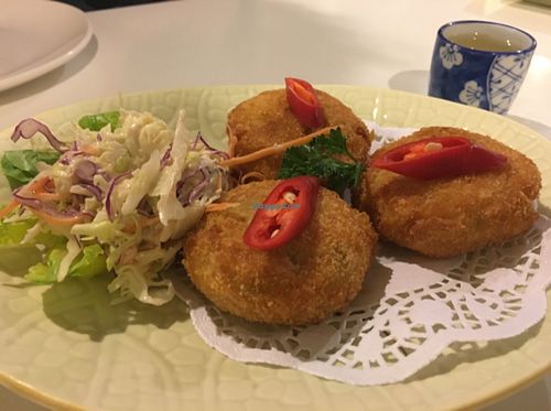 Japanese potato cakes at Loving Cafe in Kuala Lumpur