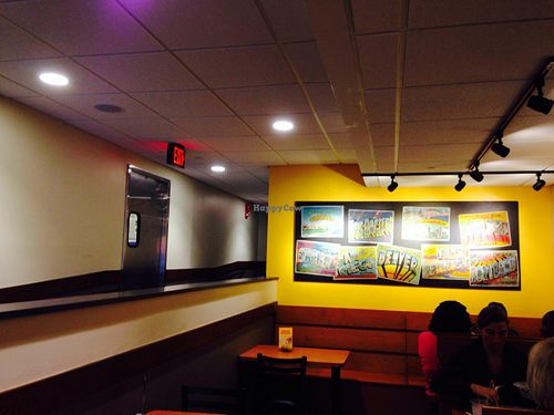 Some seating at Native Foods - Penn Quarter in Washington