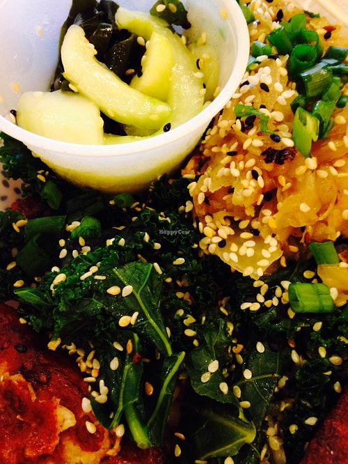 Sesame kale macro bowl at Native Foods - Penn Quarter in Washington