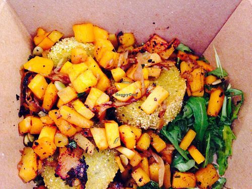 Butternut Polenta Bites at Native Foods - Penn Quarter in Washington