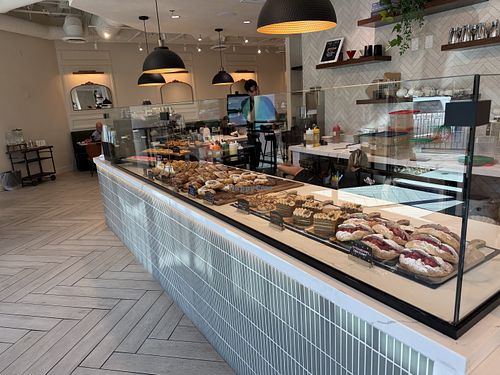 Pastry display  at The Coffee Class Village Square in Las Vegas