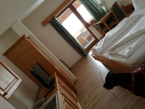 Zimmer. at Naturhotel LechLife in Wangle