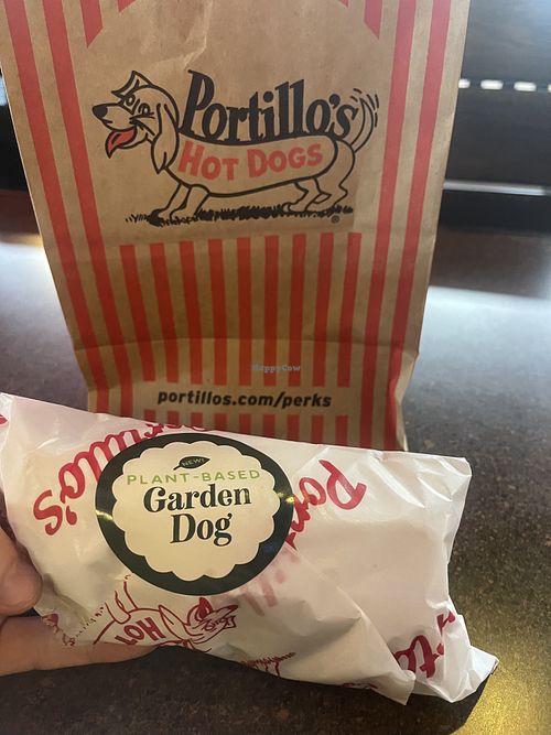 Garden dog  at Portillo's Maple Grove in Maple Grove