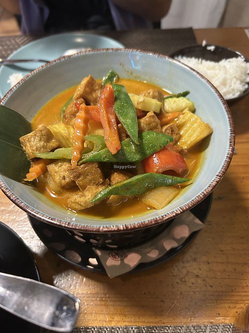 Yellow Curry  at Kai Thai Rextaurant in Alicante