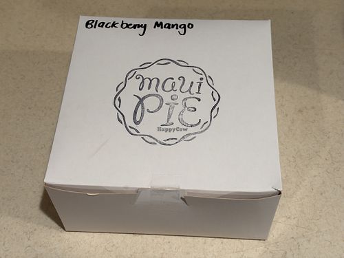 takeout box  at Maui Pie in Kihei