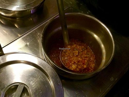 lentil soup at Zuppi in Poznan