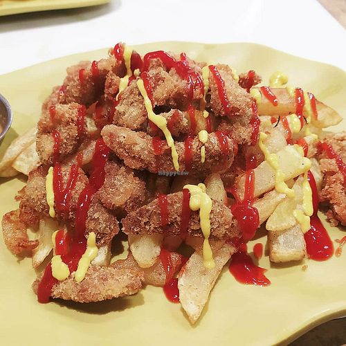 Crispy papas at Afinidad Maravillosa - Pueblo Libre in Lima