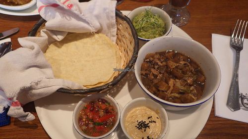 No digas Tacos (vg) at Flax & Kale - Placa Castella in Barcelona