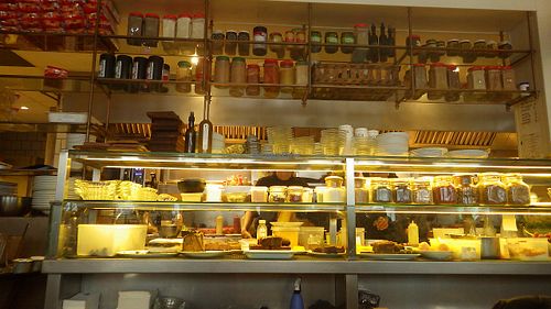 Flax and Kale kitchen and cakes at Flax & Kale - Placa Castella in Barcelona