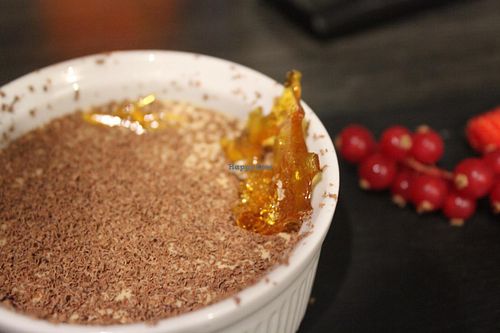 Vegan Tiramisu at Green Pumpkin in Riga