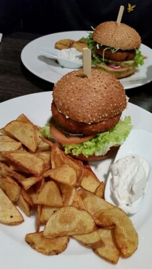 burger  at Green Pumpkin in Riga