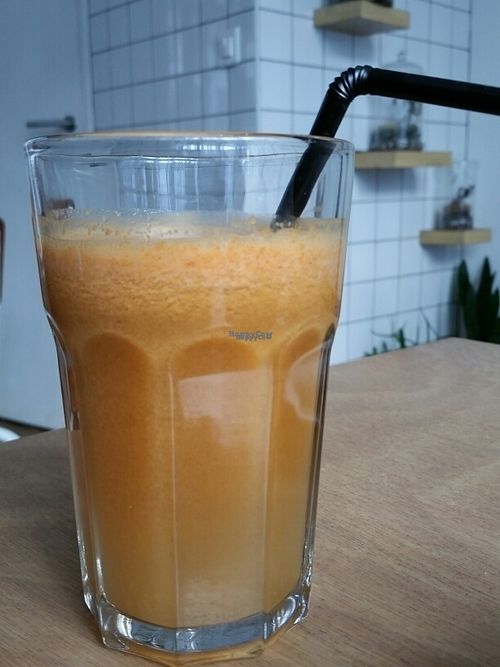 juice at Le Tricycle in Paris