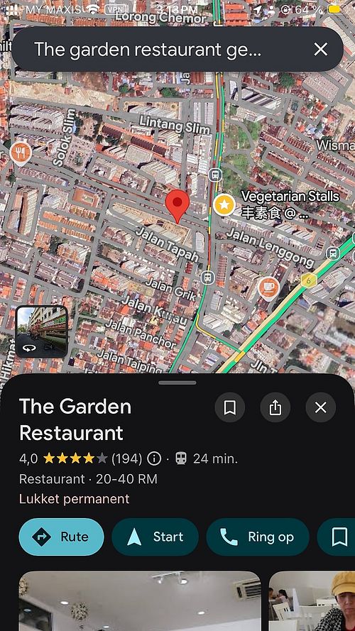   at The Garden Restaurant - Taman Kheng Tian in Penang