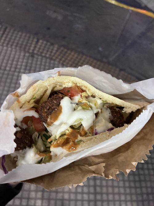 Sandwich   at Falafelandia in Buenos Aires
