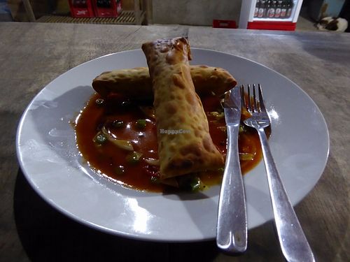Frühlingsrollen at Maria's Boemboe in Lembongan