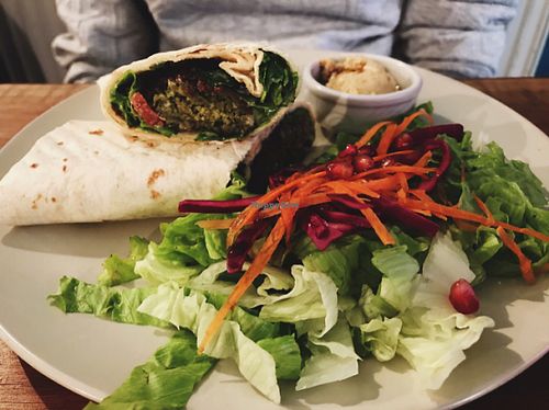 Falafel at Veganka in Ankara