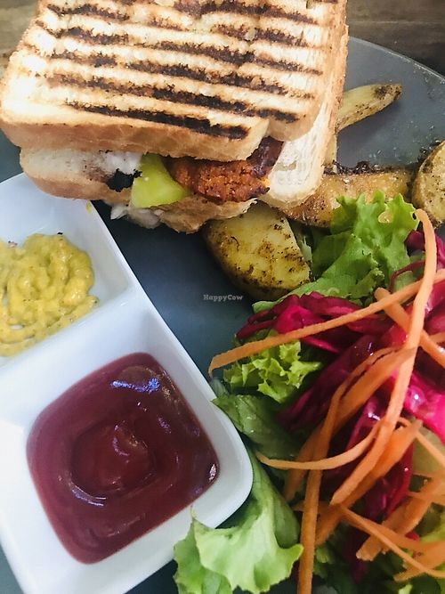 Vegan Toast at Veganka in Ankara