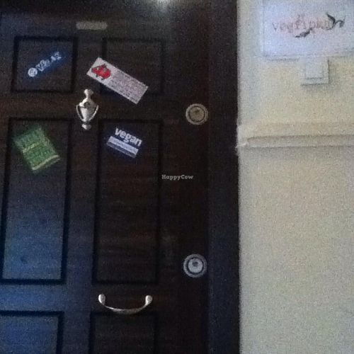 front Door of Apartment 8 at Veganka in Ankara