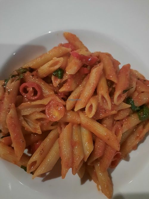 Penne alla Arrabiata - spicy! at Ristorante & Caffè La Passione in Ochtrup