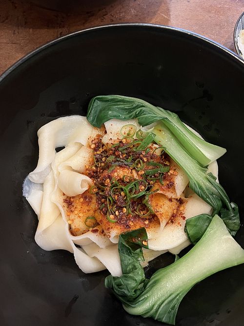 Golden Noodles  at Little Noodle Hut  in Vienna
