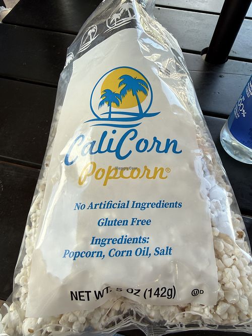 Popcorn only 3 ingredients and super tasty!   at Element 8 Cafe in San Diego