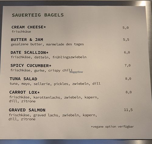  at EVERYTHING bagels & coffee in Berlin