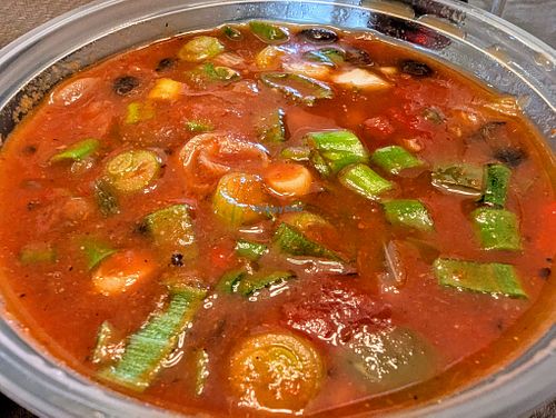 Vegan Black Bean Chili at BBQ4Life in Boise