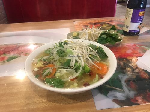 Veggie Pho at Pho Saigon in Macon