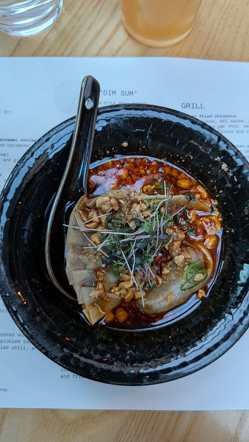 Dumplings at Kaifo in Gothenburg